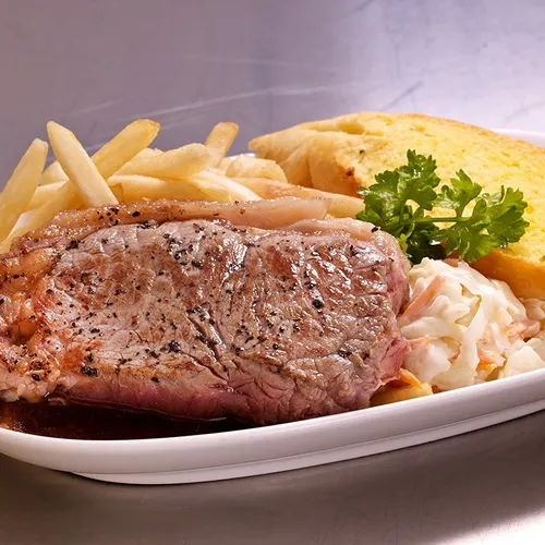 Beef Steak with fries
