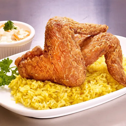 Crispy Wing with Rice