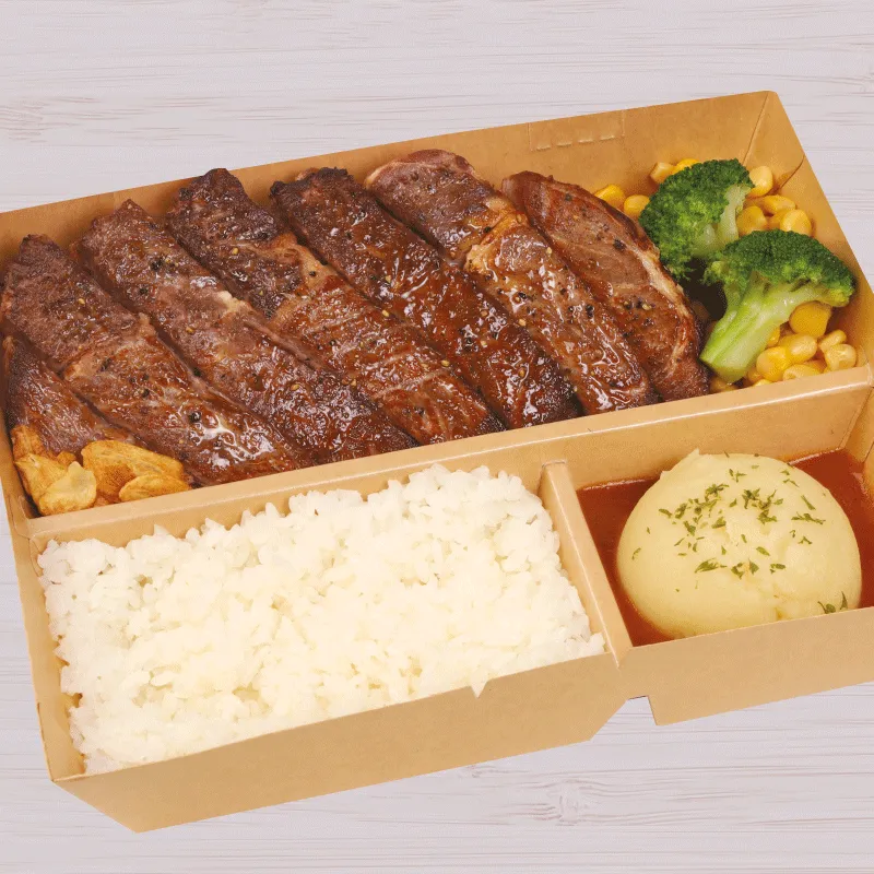 The GIANT Bento. Set A (1 Drink + 1 Side Dish)