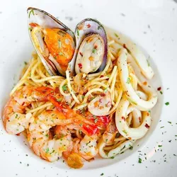 Seafood Aglio