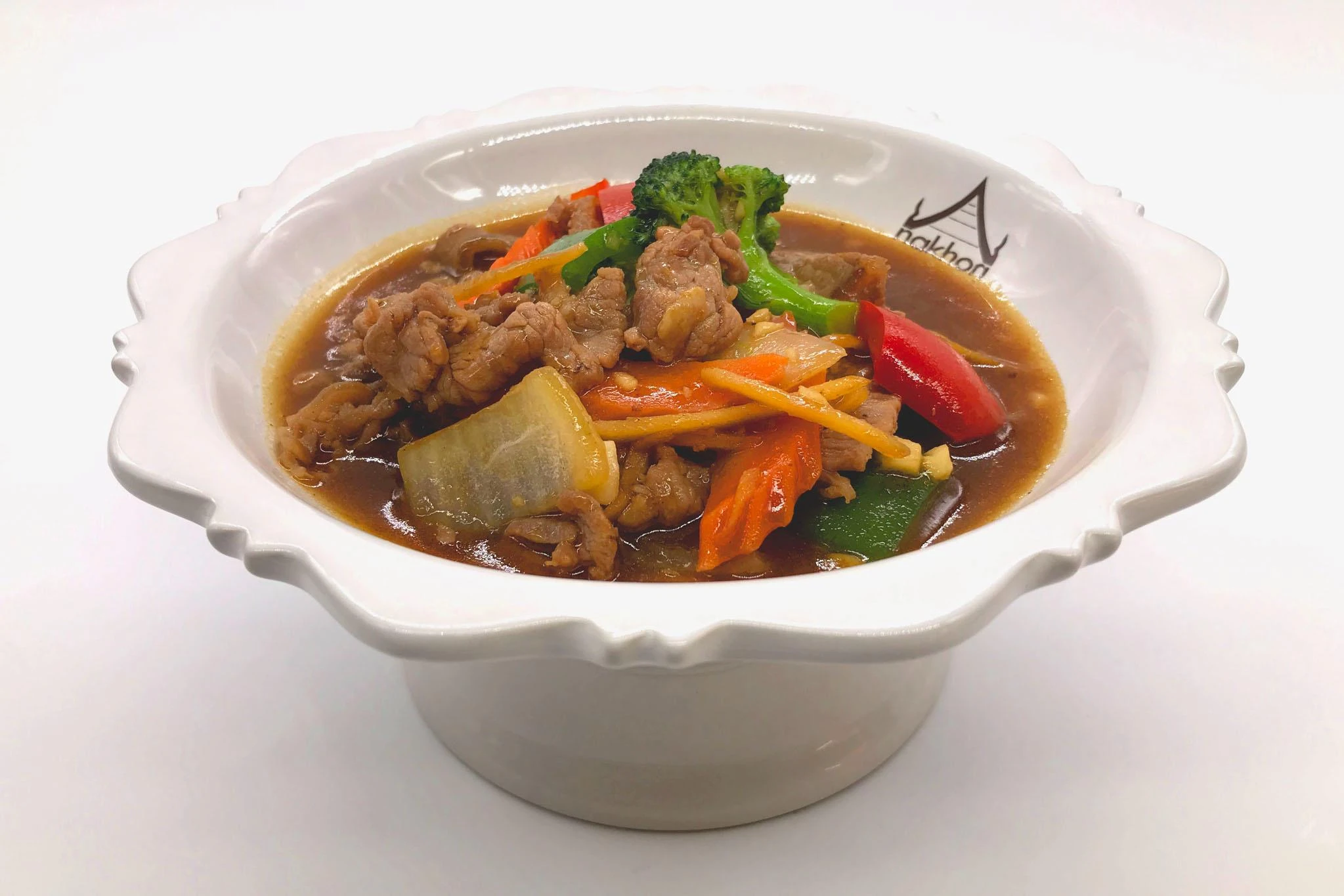 Stir-fried beef with oyster sauce