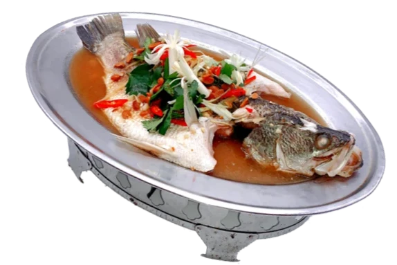 Thai miso steamed fish