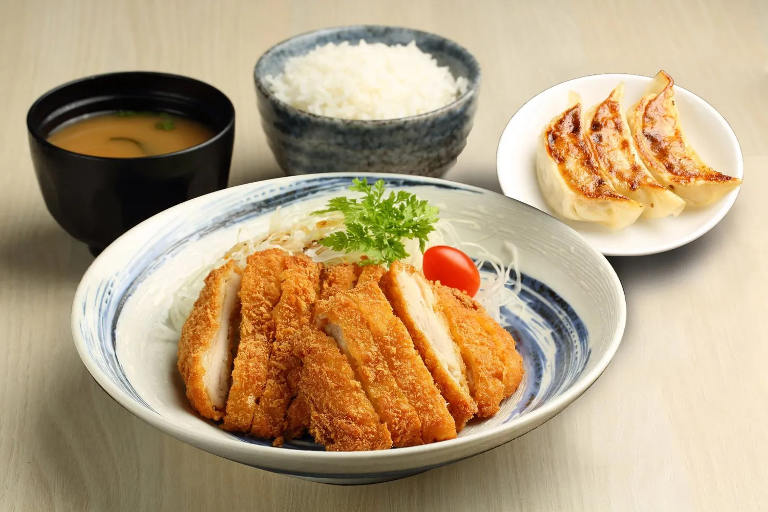 Chicken Cutlet Rice Set