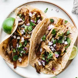 Carnitas (Shredded Pork) Tacos (Set of 3)