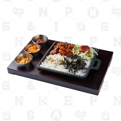 Jeju Spicy Pork Iron-Plate Rice