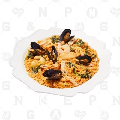 Spicy Keu Seafood Risotto