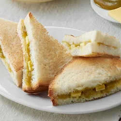 Hainan Toasted Bread with Butter + Kaya