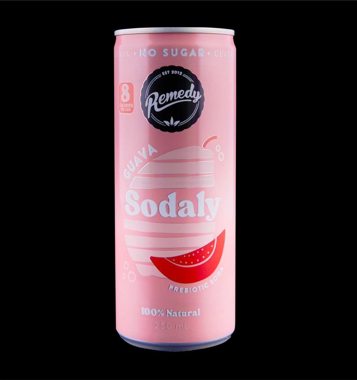 SODALY FLAVORED SODA (GUAVA)