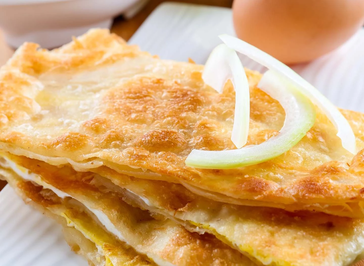 Egg Onion Prata