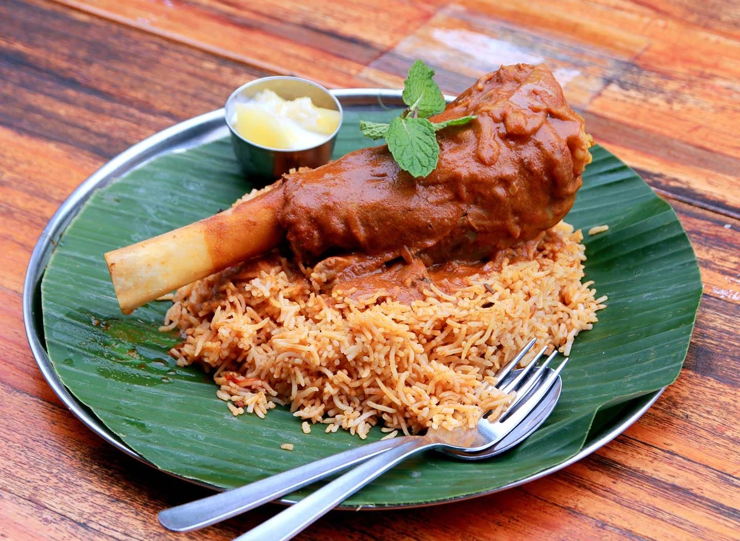 Lamb Shank Briyani