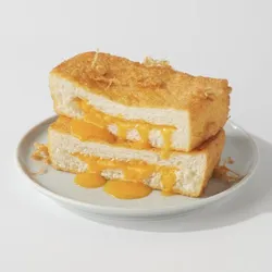 HK Style Salted egg yolk french toast