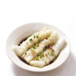 Plain Chee Cheong Fun (Chilli / Sweet Sauce) (2 portions)