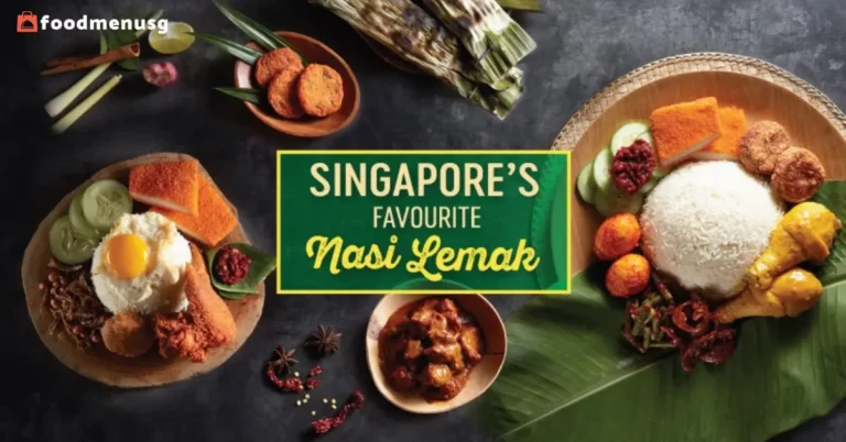 Crave Nasi Lemak Menu Prices & Locations Singapore July 2024